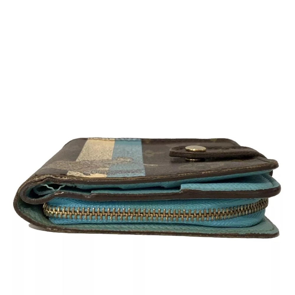 Authentic LOUIS VUITTON Monogram Groom Bellboy Compact Zip Bifold Zippy Wallet. - Picture 4 of 13